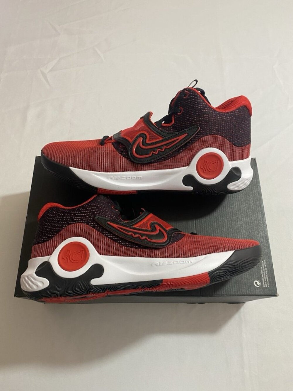 New Mens Size 14 - Nike KD Trey 5 X University Red Black DD9538 006 - Picture 3 of 10
